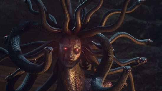 An image of a gorgon enemy from Dragon's Dogma 2