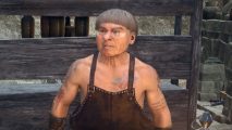 Dragon's Dogma 2 forgery: the scrap store owner.