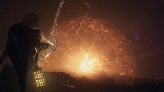 dragons dogma 2 candescent orb skill lighting up the night