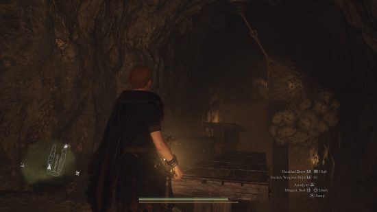 a jumping puzzle from dragons dogma 2