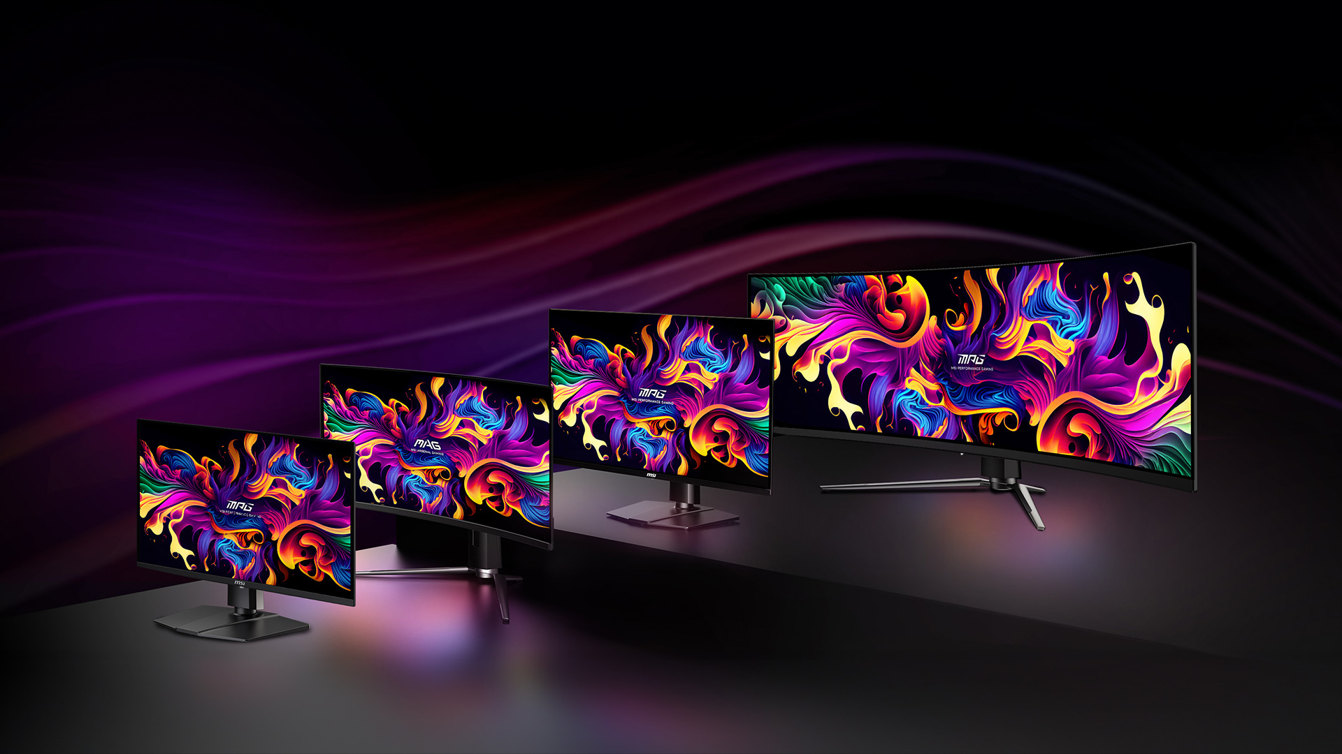 Upgrade your gaming visuals with MSI QD-OLED monitors