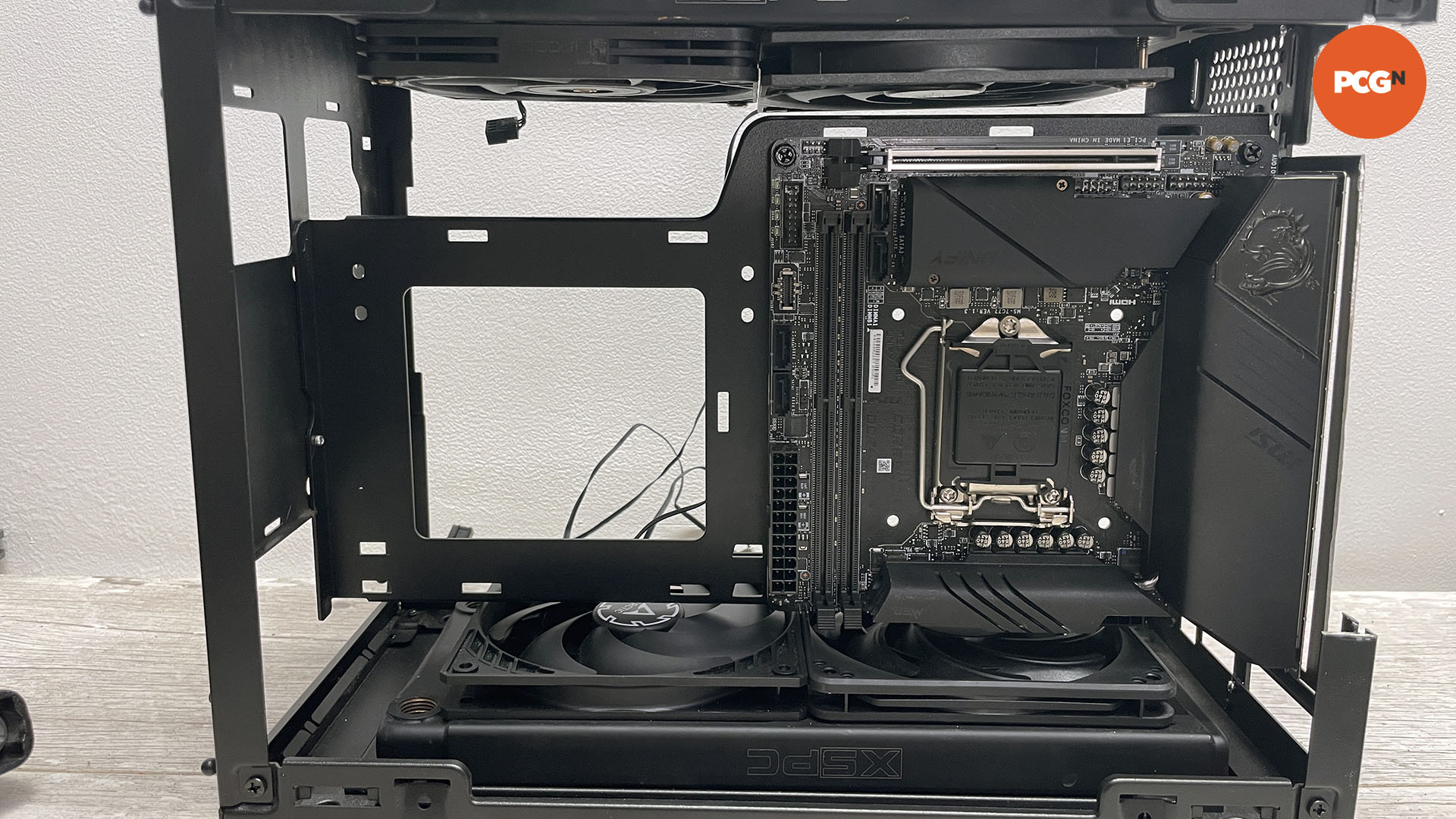 How to move the motherboard tray in your PC case: Install hardware