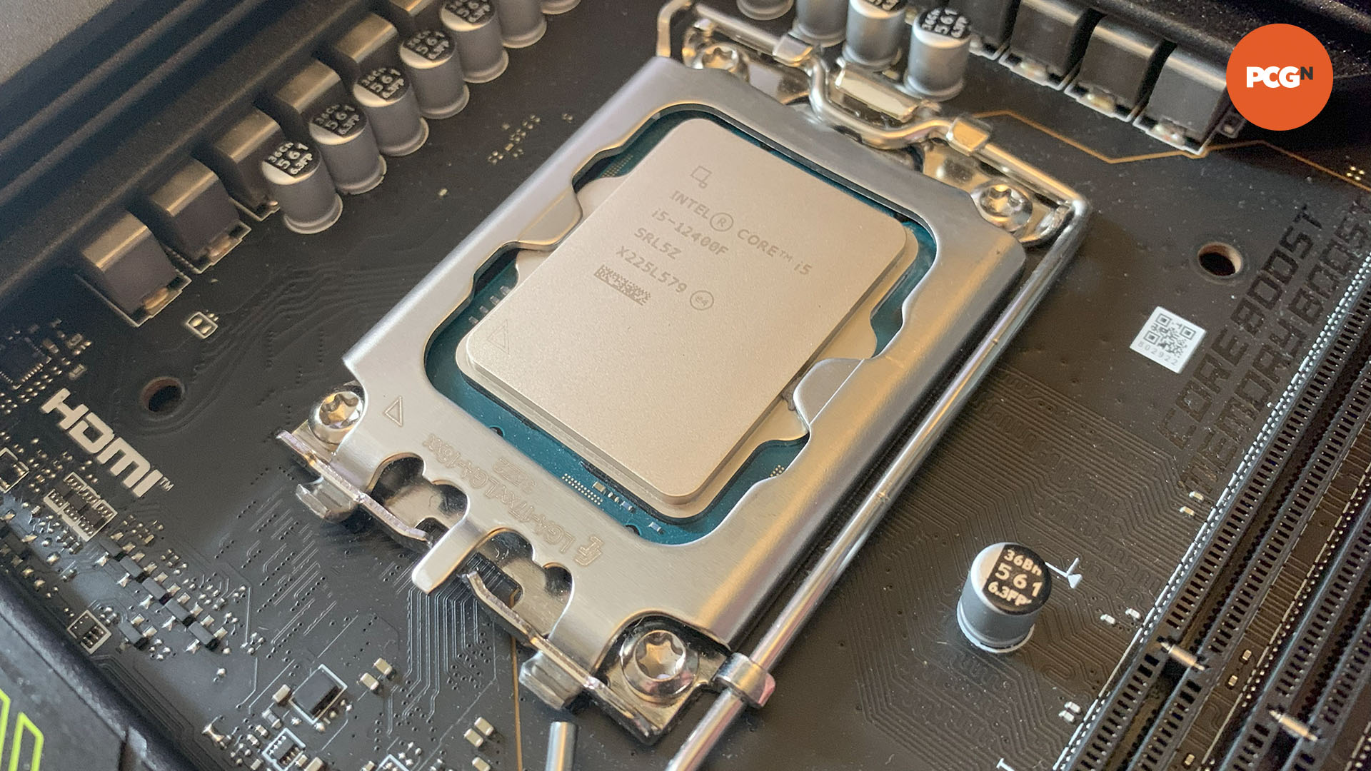 Intel Core i5 12400F: Installed in MSI Tomahawk motherboard