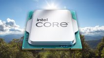 Intel CPU in the sun