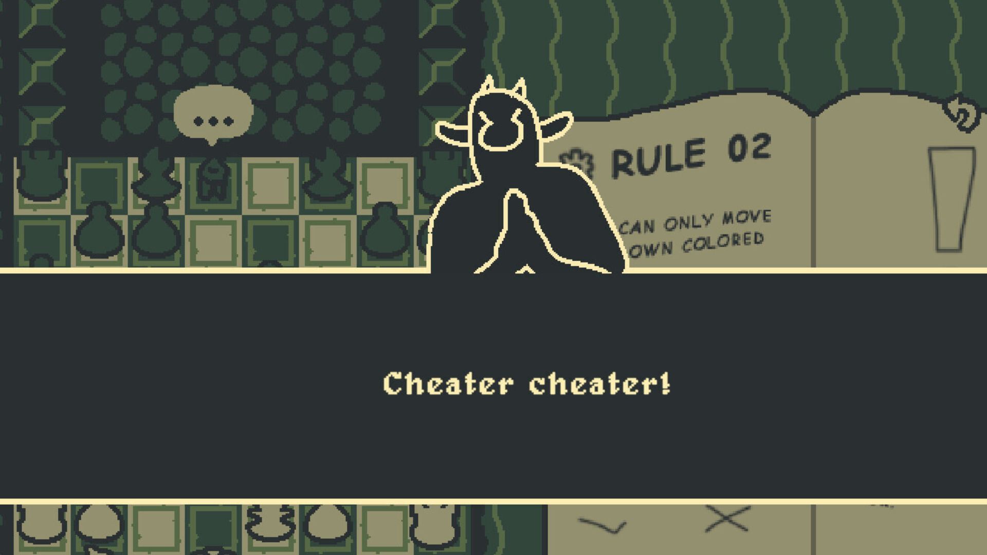 Inventive $3 Steam indie has you playing a cheating troll at chess
