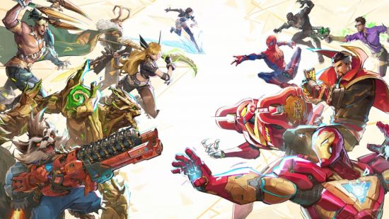 The Marvel Rivals roster