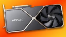 Nvidia GeForce RTX 5080 mockup