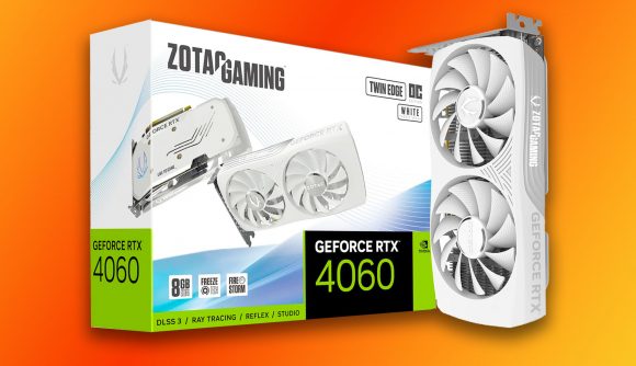 Nvidia GeForce RTX 4060 price drop: Zotac TwinEdge OC white graphics card