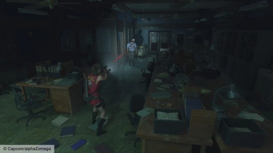 Resident Evil 2 fixed camera mod