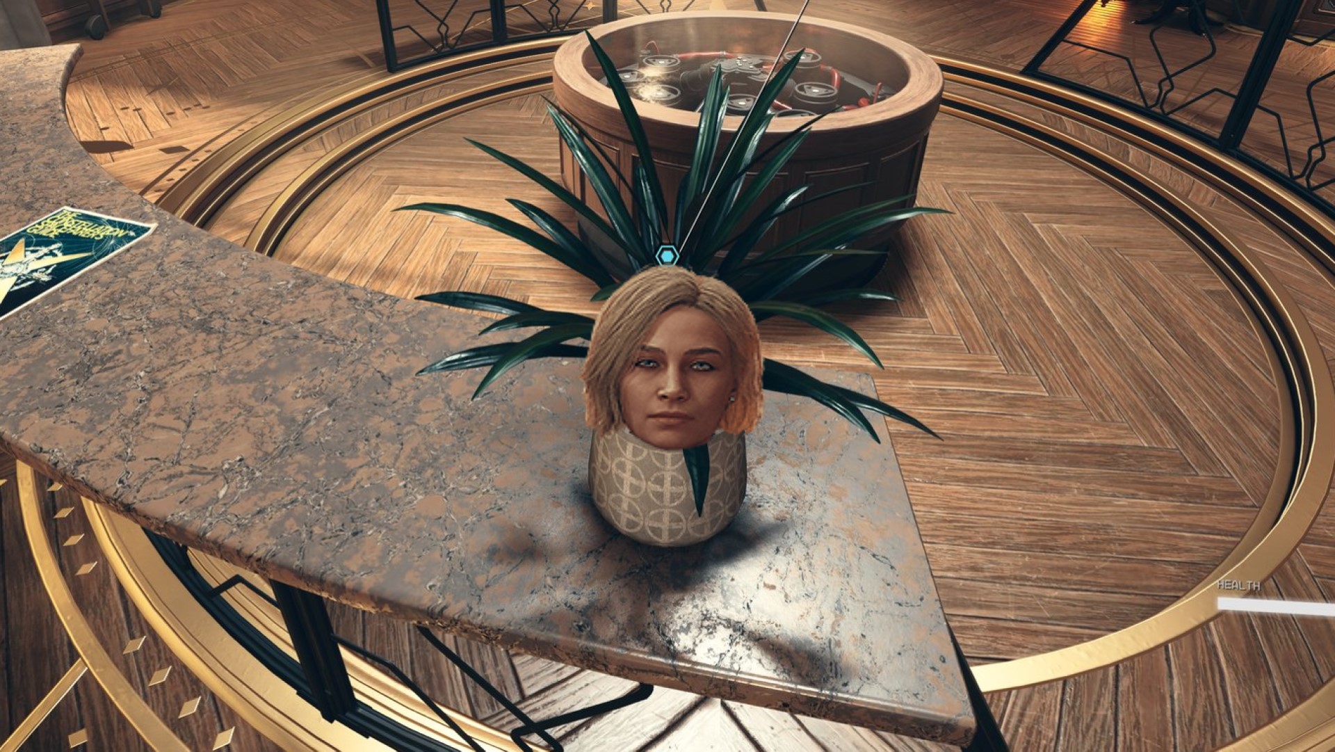 Starfield player finds a universe where Sarah is a houseplant