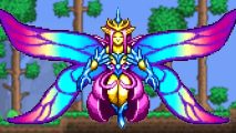 Terraria 1.4.5 update has a big spoiler coming, but it isn't sex - The Empress of Light, a fairy with multicolored wings in the indie sandbox game.