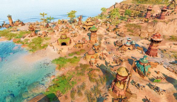 The Settlers New Allies Steam: An idyllic village from Ubisoft strategy game The Settlers New Allies