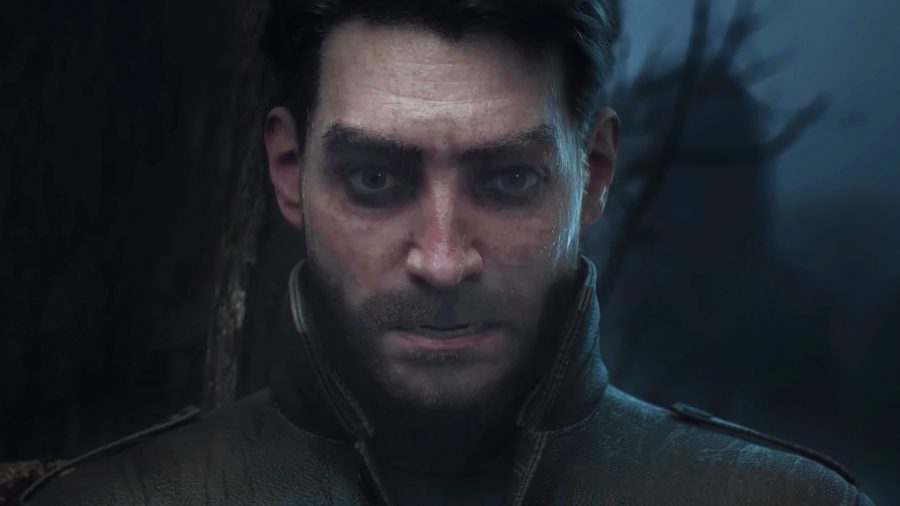The Sinking City 2 is an Arkham sequel to the Lovecraftian horror game - A man wearing a high-collared jacket looks intently as he braces against the cold and the unknown.