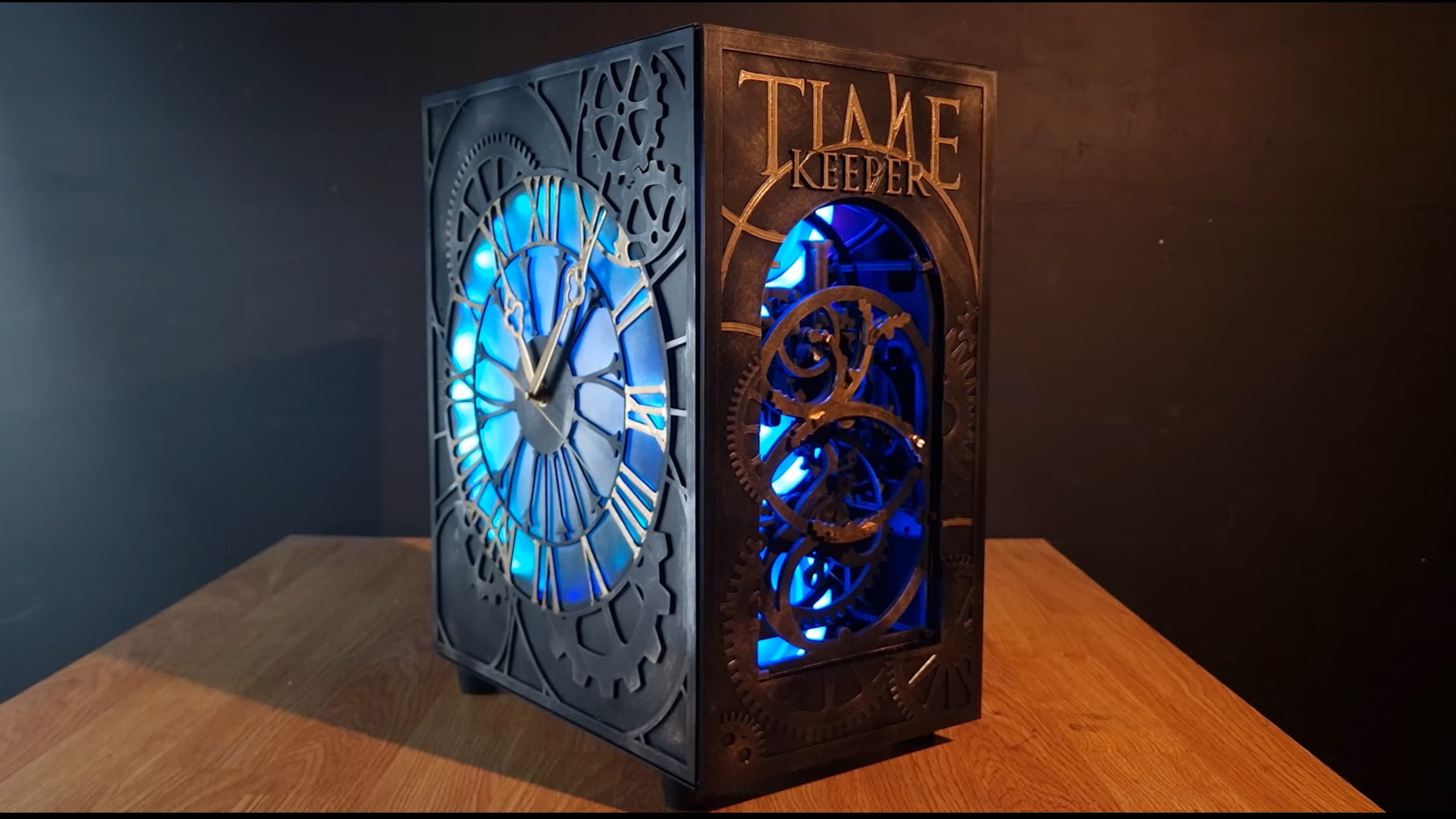 This stunning clock PC build is inspired by adventure game Syberia