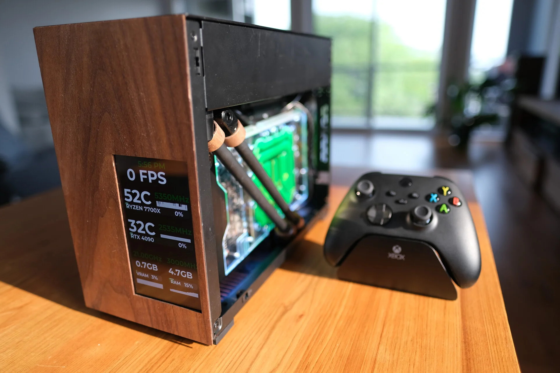 This wooden-fronted tiny gaming PC is coming for your game consoles