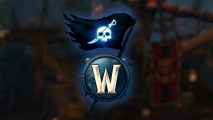 A World of Warcraft logo with a pirate flag marks the release of the 10.2.6 update in World of Warcraft