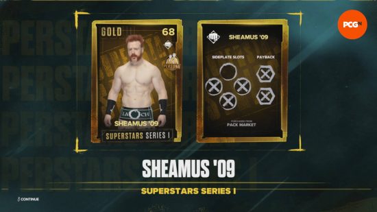 WWE 2K24 unlockables: Sheamus '09 card in MyFaction.
