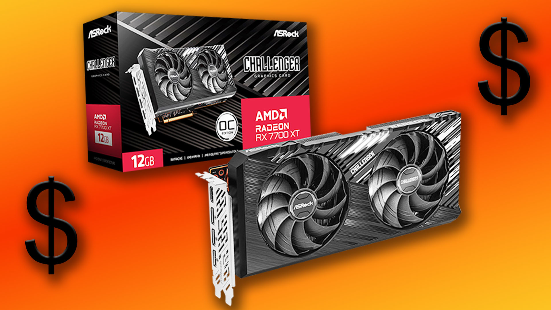 AMD's Radeon RX 7700 XT GPU is now at its lowest ever price