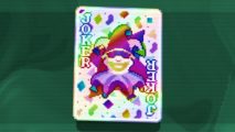 Balatro physical deck of cards - A polychrome throwback Joker in the roguelike deckbuilder based on poker and big two.