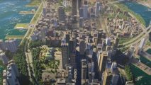 Cities Skylines 2 DLC bug: A huge urban area from city building game Cities Skylines 2