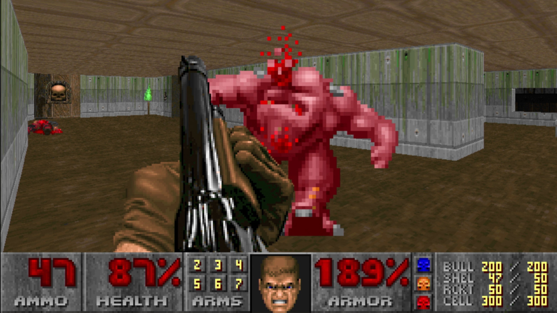 Doom new speedrun record: A monster is shot in id Software FPS game Doom