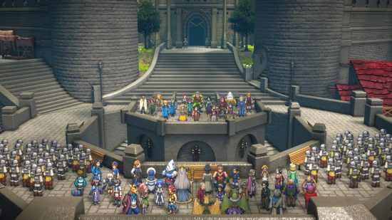 Los héroes de la crónica de Eiyuden se reúnen en la fortaleza de la Alianza.