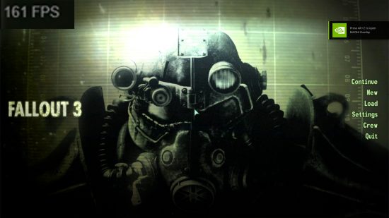 Fallout 3 Windows 10 11, wie man die Bildrate im Menü nach dem Patch korrigiert