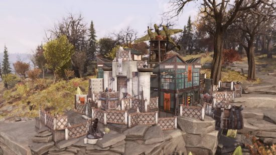 Fallout guide: a camp in Fallout 76 built by a former Vault 76 resident.