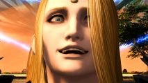 FF14 Dawntrail blacklist allows you to make problem players vanish - Zenos yae Galvus, a man with long, blonde hair and wide eyes.