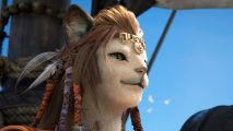 Final Fantasy 14 Naoki Yoshida Final Fantasy Tactics: a lion woman looking hopeful off the right