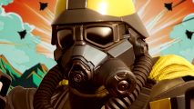 Helldivers 2 mysterious message has players asking "Where is Karl?" - A soldier in black and yellow armor in the space co-op shooter.