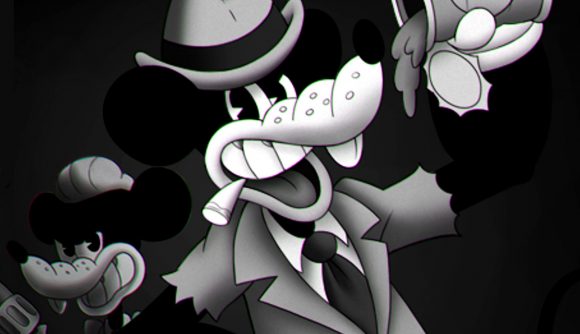 Mouse release date: A black-and-white image depicts the rubber hose-style Mouse, the eponymous protaganist from the game with the same name.