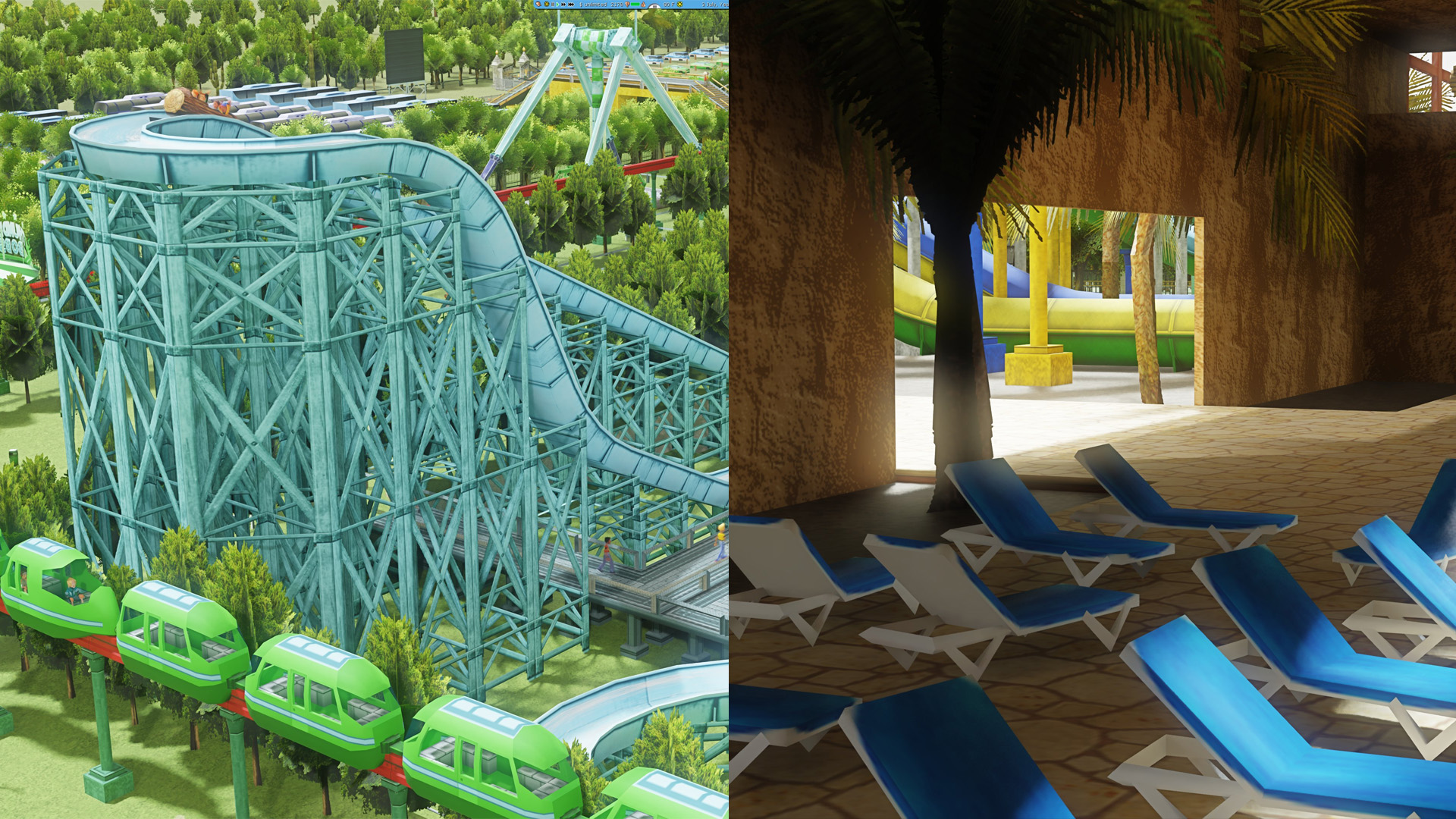 RollerCoaster Tycoon 3 looks stunning in new Nvidia ray tracing mod
