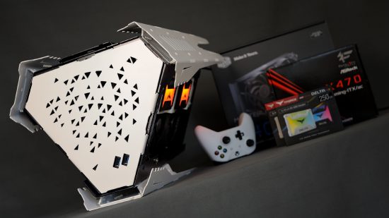 A space gaming PC inspired by sputnik