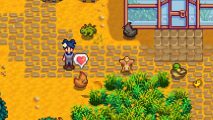 Stardew Valley 1.6 mod animals: pixelated top down look at a farm with animals