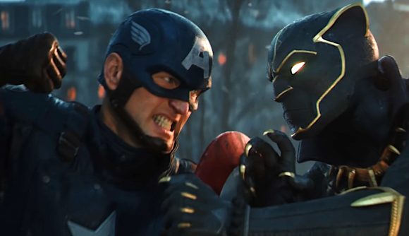 Captain America (left) and Black Panther (right), as seen in the Unreal Engine 5.4 game, Marvel 1943: Rise of Hydra