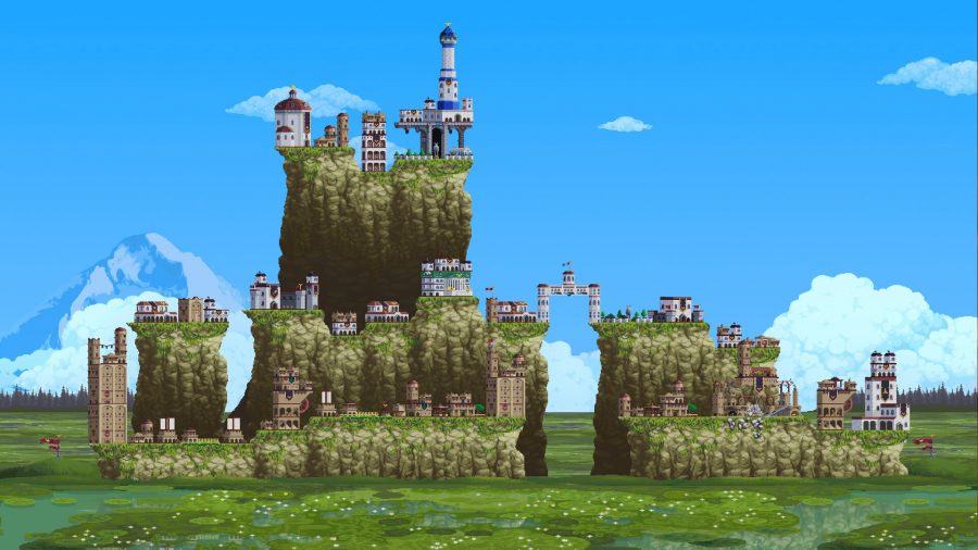 Vertical Kingdom - A city built on a series of increasingly high cliffs.