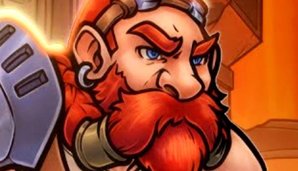 Co-op roguelike deckbuilder Across the Obelisk launches big update and two new DLC packs - New hero Nenukil, a dwarven engineer with a large, orange beard.