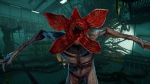 DBD reveals hotly anticipated DnD chapter and it's coming soon: The Demogorgon rears up in front of Hawkins Laboratory in Dead by Daylight.