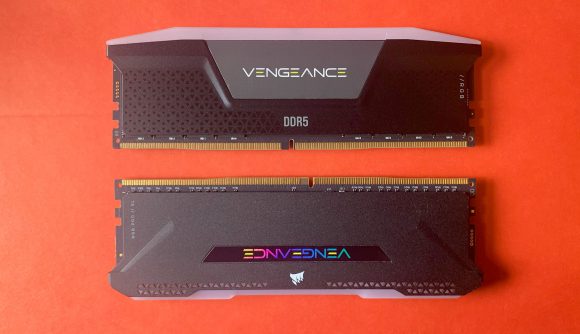 DDR4 vs DDR5 - what's the best RAM for gaming: Corsair Vengeance RGB memory modules