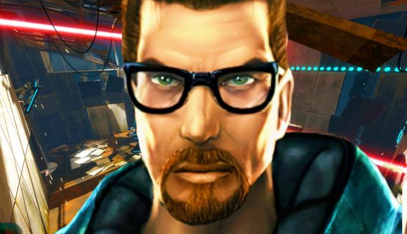 New Valve game Deadlock: Gordon Freeman, a scientist in glasses, from Valve FPS game Half-Life