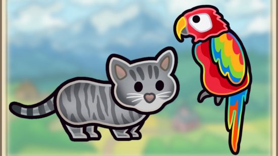 Echoes of the Plum Grove: un nuevo diseño de gato y pájaro presentado por el desarrollador Unwound Games.