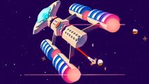 Free Stars Children of Infinity Steam space game: A spaceship from PC classic Free Stars Children of Infinity