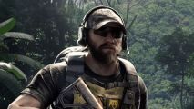 Realistic tactical FPS addresses community complaints in new video: A tactical operator from Gray Zone Warfare stands in the jungle, armed and wearing a baseball cap.