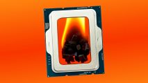 Intel’s new CPUs won’t have ridiculous clock speeds, according to leak: CPU fire mockup