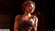 A path traced screenshot of Jill Valentine from Resident Evil 3