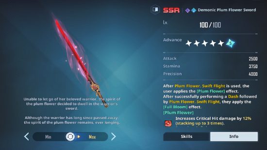 Solo Leveling Arise Igris weapon recommendations