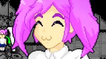 Stardew Valley and Elite Dangerous come together in new space life sim - A pink-haired woman from new indie game Starstruck Vagabond smiles.