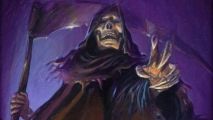Talisman Digital Edition Humble Bundle artwork showing the Reaper from the Reaper expansion.