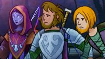DnD style indie RPG Wildermyth announces new story campaign and roguelike mode - Three adventurers walk through a forest.